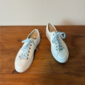 Paul Green White Leather Tennis shoes